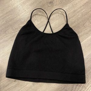 Colsie black women’s ribbed brami